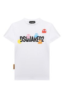 Хлопковая футболка Dsquared2