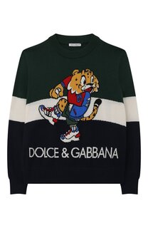 Шерстяной пуловер Dolce & Gabbana