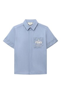Хлопковая рубашка Fendi