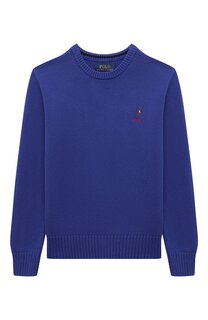 Хлопковый пуловер Polo Ralph Lauren