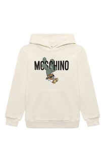 Хлопковое худи Moschino