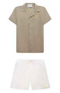 Комплект из рубашки и шорт Trussardi junior