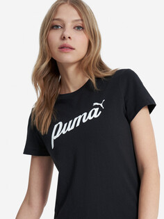 Футболка женская PUMA Ess+ Blossom Script, Черный