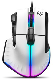 Мышь Sven RX-G990 SV-021757 игровая (8+1кл. 200-12400 DPI, ПО, RGB-подсветка, игров. упак)