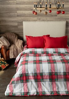 Постельное белье 2-спальное Cozy Home Winter Tartan