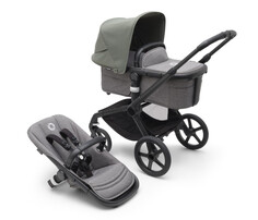 Коляски 2 в 1 Коляска Bugaboo 2 в 1 Fox 5 шасси Black