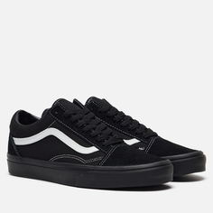 Кеды Vans Old Skool Suede/Canvas, цвет чёрный, размер 44.5 EU