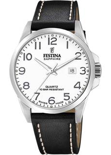 fashion наручные мужские часы Festina F20025.1. Коллекция Swiss Made