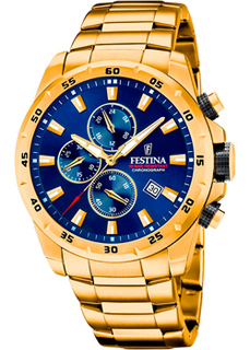 fashion наручные мужские часы Festina F20541.2. Коллекция Timeless Chronograph