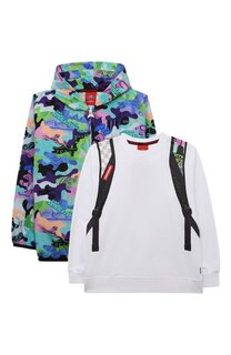 Комплект из ветровки и свитшота Sprayground