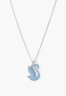 Колье Swarovski® Iconic Swan, с гальваническим покрытием из золота