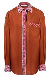 Шелковая блузка Zimmermann