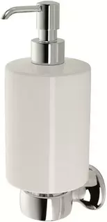 Дозатор для жидкого мыла Stil Haus Opera OP30(08) настенный, хром/белый