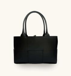 Черная кожаная сумка-тоут Tori Apatchy London, черный