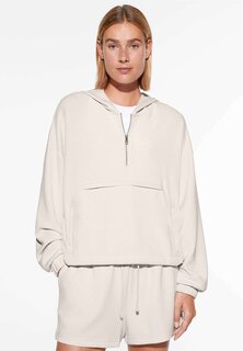 Толстовка с капюшоном MODAL POCKET Hoodie OYSHO, бежевый