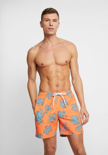 Шорты для плавания Floral Swim Shorts Urban Classics, цвет orange