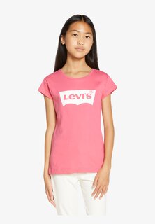 Футболка с принтом Batwing Tee Levi&apos;s, цвет tea tree pink Levis