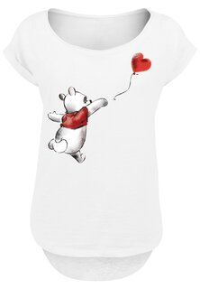 Футболка с принтом Winnie The Pooh Winnie &amp; Balloon F4NT4STIC, цвет weiß