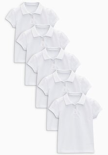 Рубашки-поло 5 Пакет Next, белый