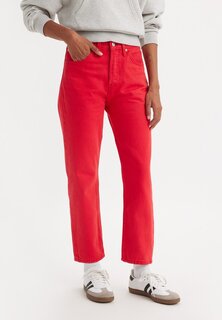 Джинсы-сигареты 501 Crop Levi&apos;s, цвет script red Levis