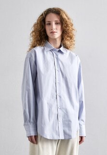 Рубашка Stripe Poplin Filippa K, цвет faded blue