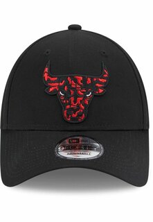 Кепка 9Forty Strapback Infill Chicago Bulls New Era, черный