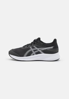 Кроссовки нейтрального цвета Patriot 13 Gs Unisex ASICS, цвет graphite grey/white