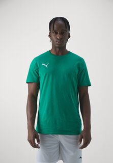 Базовая футболка Teamgoal Casuals Tee Puma, цвет green/white