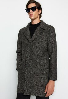 Короткое пальто Trendyol, коричневый