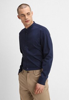 Рубашка Mandarin Slim Fit Seidensticker, цвет navy