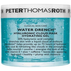 Peter Thomas Roth Water Drench Hyaluronic Cloud Gel Mask Увлажняющая маска для лица с гиалуроновой кислотой Пентавин Алоэ Вера Витамин Е Кофеин