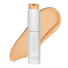 RMS Beauty ReEvolve Natural Finish Foundation Жидкая основа для макияжа лица Тинт для кожи Многоразовая помпа 22,5 Полный размер