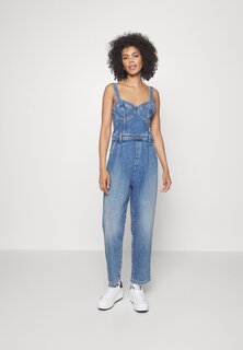 Комбинезон Bustier Tommy Jeans, цвет blue denim