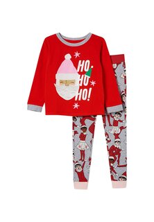 Пижама Florence Long Sleeve Set Cotton On, цвет flame red ho ho ho santa