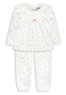 Пижама Pretty Ditsy Set JoJo Maman Bébé, цвет cream