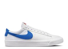 Кроссовки Nike Zoom Blazer Low Pro Gt Iso Sb &apos;White Royal&apos;, белый