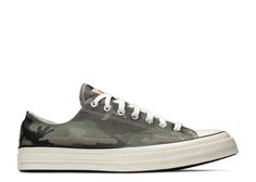 Кроссовки Converse Carhartt Wip X Chuck 70 Low &apos;Green Camo&apos;, зеленый