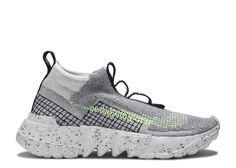 Кроссовки Nike Space Hippie 02 &apos;Grey Volt&apos;, серый