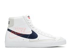 Кроссовки Nike Blazer Mid &apos;77 Vintage &apos;Reverse Logo&apos;, белый