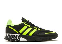 Кроссовки adidas Zx 1K Boost &apos;Bold Logo Graphic - Black Solar Yellow&apos;, черный