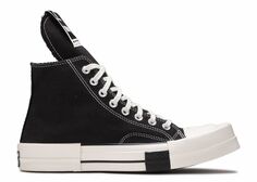 Кроссовки Converse Rick Owens X Turbodrk Chuck 70 High &apos;Black&apos;, черный