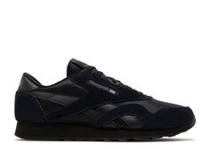 Кроссовки Reebok Classic Nylon &apos;Black Pure Grey&apos;, черный