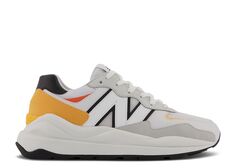 Кроссовки New Balance 57/40 Big Kid Wide &apos;Summer Fog Peach Glaze&apos;, серый