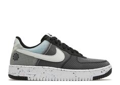 Кроссовки Nike Air Force 1 Crater &apos;Move To Zero - Black White&apos;, черный