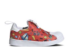 Кроссовки adidas Lego X Superstar 360 J &apos;All Over Print&apos;, красный