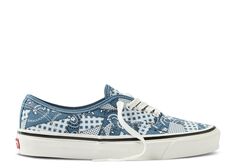 Кроссовки Vans Wp X Authentic 44 Dx &apos;Paisley Patchwork - True Navy&apos;, синий