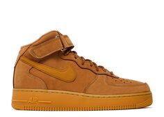 Кроссовки Nike Air Force 1 Mid &apos;07 &apos;Flax&apos;, коричневый