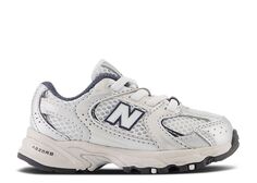 Кроссовки New Balance 530 Bungee Toddler Wide &apos;Summer Fog Navy&apos;, серый