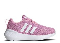 Кроссовки adidas Swift Run 22 Little Kid &apos;True Pink&apos;, розовый