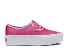 Кроссовки Vans Barbie X Authentic Stackform &apos;Pink&apos;, розовый